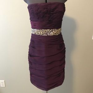 Nordstrom brand semi-formal dress & Swarovski gems